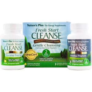 Очищення організму за 15 днів, Fresh Start Cleanse Kit, Natures Plus, 60 капсул (097467011106) краща модель в Дніпрі