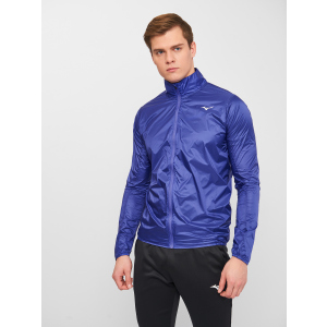 Спортивна кофта Mizuno Aero Jacket J2GE100024 XL Синя (5059431204971) краща модель в Дніпрі