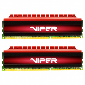 Пам'ять PATRIOT 32 GB (2x16 GB) DDR4 3200 MHz Viper 4 Red (PV432G320C6K) в Дніпрі