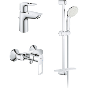 Набор смесителей GROHE BauLoop S 123263SE (22054001+23633001+27926001) рейтинг