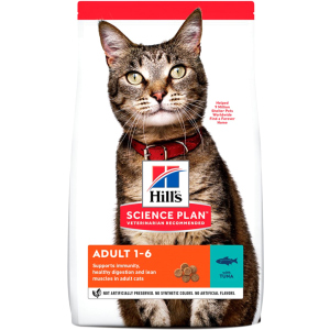 Сухий корм для кішок Hill's Science Plan Feline Adult Tuna з тунцем - 10 кг (604176) (52742024370) в Дніпрі