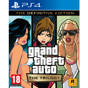 Игра GTA Trilogy для PS4 (Blu-ray диск, Russian subtitles) лучшая модель в Днепре