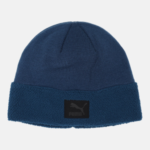 Шапка Puma Classic Cuff Sherpa Beanie 2344802 52-53 Intense Blue (4064533036741) лучшая модель в Днепре