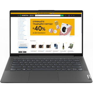 Ноутбук Lenovo IdeaPad 5 14ITL05 (82FE0177RA) Graphite Grey краща модель в Дніпрі