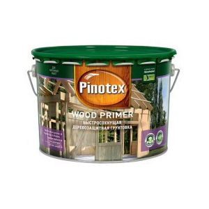 PINOTEX WOOD PRIMER Швидкосохнуча деревозахисна грунтовка, що глибоко вбирається, Безбарвна 10 л в Дніпрі