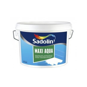 Вологостійка дрібнозерниста легка шпаклівка SADOLIN MAXI AQUA 10 л краща модель в Дніпрі