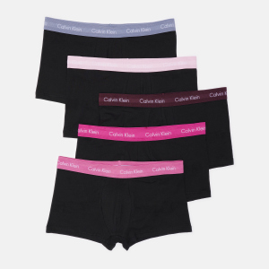 Трусы-шорты Calvin Klein Underwear Low Rise Trunk 5Pk, Wgi NB2631A-WGI M 5 шт Black W. Coloured Wb (8719854632313) в Днепре