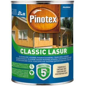 Захисно-декоративний засіб для деревини PINOTEX CLASSIC LASUR орегон 1 л. краща модель в Дніпрі