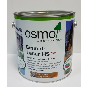 Однослойная лазурь для деревянных фасадов OSMO EINMAL - LAZUR HS 9241 - дуб, 2.5 л. рейтинг