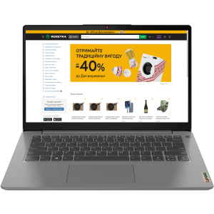 Ноутбук Lenovo IdeaPad 3 14ITL6 (82H700PURA) Arctic Grey