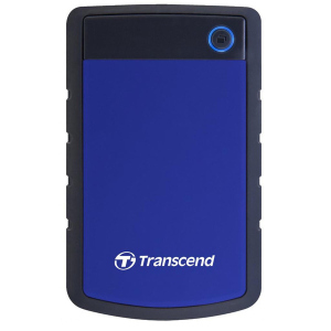 HDD накопичувач Transcend StoreJet 25H3 2TB (TS2TSJ25H3B) USB 3.0 Blue (TS2TSJ25H3B) ТОП в Днепре