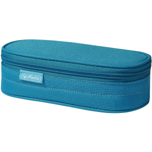 Пенал Herlitz Case Flap Turquois бірюзовий (50021956) ТОП в Дніпрі