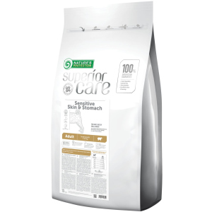 купить Сухой корм для собак Nature's Protection Superior Care Sensitive Skin&Stomach Adult Small Breeds 10 кг (NPSC45795) (4771317457950)