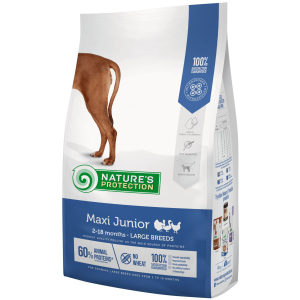 Сухий корм для юніорів Nature's Protection Maxi Junior Large breeds 4 кг (NPS45728) (4771317457288)