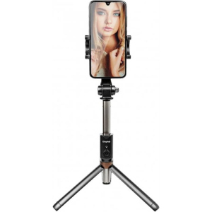 Трипод Dispho WS-18002 Selfie Stick Tripod Bluetooth Black (DSP-WS18002) ТОП в Дніпрі