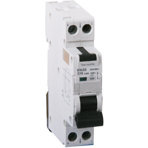 Дифференциальный автомат ONESTO 1п+N 32А 30mA тип AC/A RCBO (KRCS2) (6990150243003) лучшая модель в Днепре