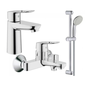 Набір змішувачів Grohe BauLoop S-Size 123214S ТОП в Дніпрі