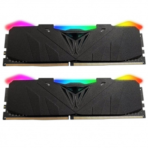 Модуль пам'яті для комп'ютера DDR4 16GB (2x8GB) 3200MHz Viper RGB Black Patriot (PVR416G320C6K) надійний