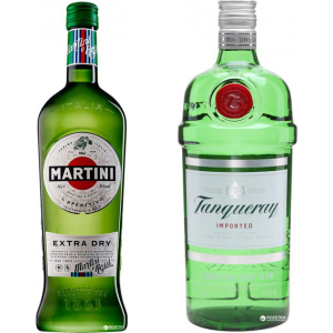 Набор 50/50 Martini 1 л + Tanqueray 1 л рейтинг