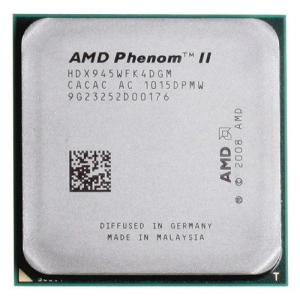 Процесор AMD Phenom II X4 945 3.00GHz/6MB/2000MHz (HDX945WFK4DGM) sAM3, tray