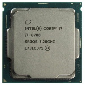 хорошая модель Процессор Intel Core i7-8700 3.20GHz/12MB/8GT/s (SR3QS) s1151, tray