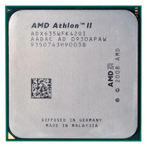 Процесор AMD Athlon II X4 635 2.90GHz/2M/2000MHz (ADX635WFK42GI) sAM2+/AM3, tray ТОП в Дніпрі