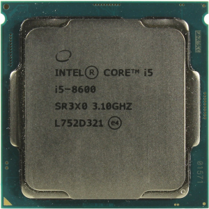 купить Процессор Intel Core i5-8600 3.10GHz/9MB/8GT/s (SR3X0) s1151, tray