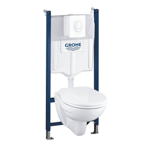 Система інсталяції Grohe Solido Compact + Skate Air, білий (39116000) краща модель в Дніпрі