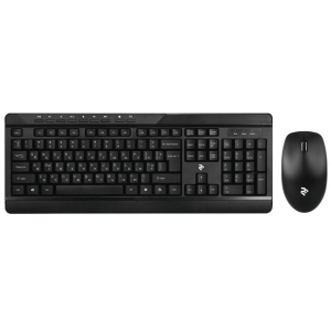 Комплект (клавиатура, мышь) беспроводной 2E MK410 (2E-MK410MWB) Black лучшая модель в Днепре