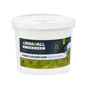 Готовий до використання клей для шпалер ARMAWALL standard 5 кг рейтинг