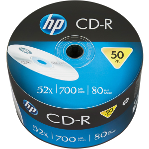 HP CD-R 700MB 52x 50 шт (69300) ТОП в Дніпрі