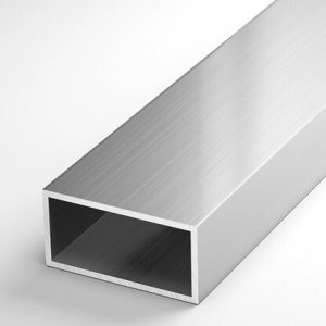 Труба алюмінієва прямокутна Segreto анодована срібло 30х20х1,5 мм, 1м (уп., 10шт.) ТОП в Дніпрі