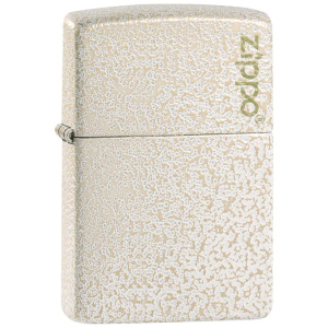 Запальничка Zippo Reg Mercury Glass Matte Logo Біла (Zippo 49181 ZL) надійний