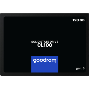 Goodram SSD CL100 Gen.3 120GB 2.5" SATA III 3D NAND TLC (SSDPR-CL100-120-G3) ТОП в Днепре