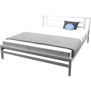 Двоспальне ліжко Eagle Glance 140 х 200 White (Е3247) краща модель в Дніпрі
