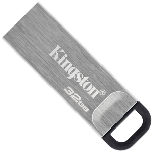 Kingston DataTraveler Kyson 32GB USB 3.2 Silver/Black (DTKN/32GB) краща модель в Дніпрі