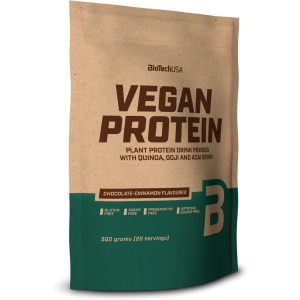 Протеїн Biotech Vegan Protein 500 г Горіх (5999076234820) ТОП в Дніпрі