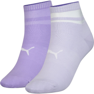 Набор носков Puma Short Sock Structure 2p Women 103002001-012 35-38 р 2 пары Фиолетовый (8718824798950) ТОП в Днепре