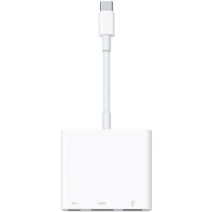 Багатопортовий цифровий Apple AV-адаптер USB-C (MUF82ZM/A) ТОП в Дніпрі