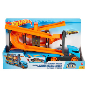 Грузовик-транспортер Hot Wheels Крутой спуск (GNM62) лучшая модель в Днепре