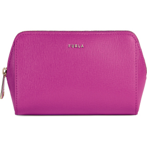 Косметичка шкіряна Furla Electra M Cosmetic Case EAW2LN1 Фіолетова (8050560824383) краща модель в Дніпрі