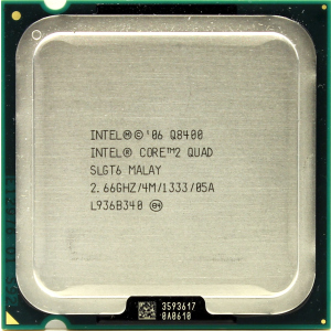 Процессор Intel Core 2 Quad Q8400 2.66GHz/4M/1333 (SLGT6) s775, tray