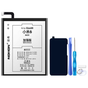 Аккумулятор NOHON для Xiaomi Mi 6 3350mAh + набор инструментов (BM39) лучшая модель в Днепре