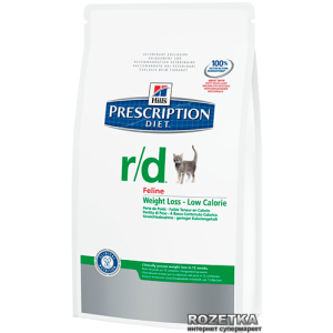 Сухой корм для кошек Hills Prescription Diet Feline r/d 5 кг (4318,08) (052742431802) лучшая модель в Днепре