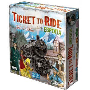 Настольная игра Hobby World Ticket to Ride: билет на поезд Европа (4620011810328) в Днепре