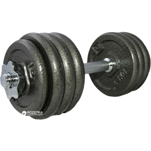 Гантелі набірні LiveUp Dumbell Set 1 шт. Black (LS2311-20) в Дніпрі