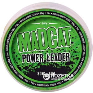 Шнур DAM Madcat Power Leader 15 м 80 кг/178 фунтів (3795080) ТОП в Дніпрі