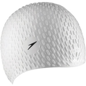 Шапочка для плавання Speedo Bubble Cap White (5053744175850) ТОП в Дніпрі