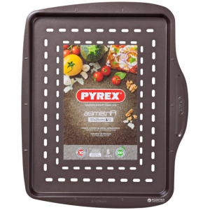 Форма прямоугольная для пиццы Pyrex Asimetria 37 х 28.5 см Прямоугольная Коричневая (AS37BZ0) в Днепре