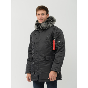 Парку Airboss Winter Parka 3XL Dark Grey/Silver (0703364662937_A) краща модель в Дніпрі